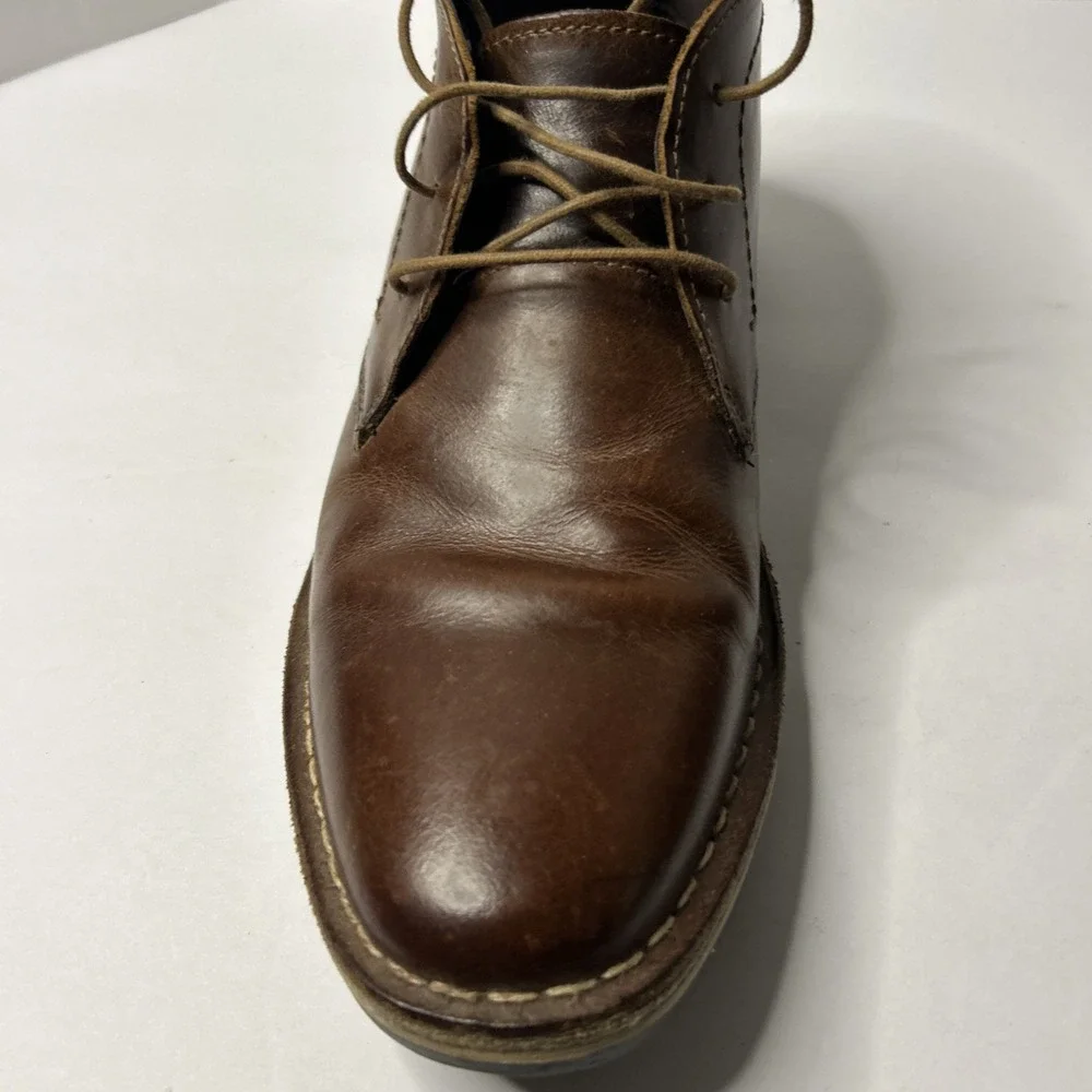 Steve Madden Harken Chukka Boot - Men's Size 8  Cognac Brown